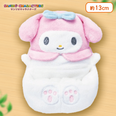 【マイメロディ】サンリオキャラクターズ ぬいぐるみスマホスタンド