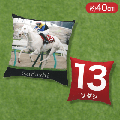 【札幌記念】スーパーサラブレッド40cm角クッションver.3