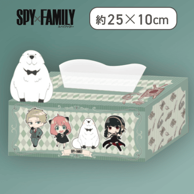 【ボンド】SPY×FAMILY ティッシュボックスカバー