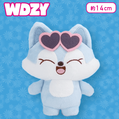 【CHUNG-EE（ブルー）】WDZY　モアプラスパステルカラーぬいぐるみ“CHUNG-EE＆CABBIT”