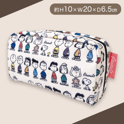 スヌーピースクエアポーチ