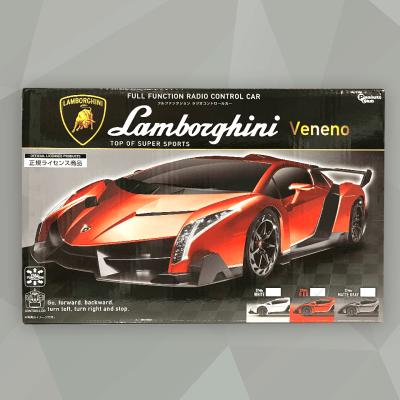 【レッド】RC LAMBORGHINI VENENO(1934)