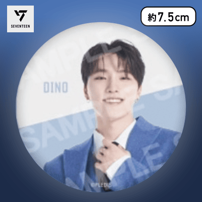 seventeen 缶バッチ（DINO】SEVENTEEN モアプラス缶バッジ