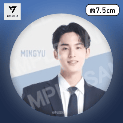 【MINGYU】SEVENTEEN　モアプラス缶バッジ