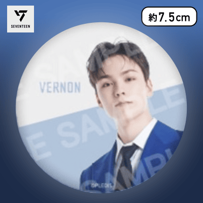 【VERNON】SEVENTEEN　モアプラス缶バッジ