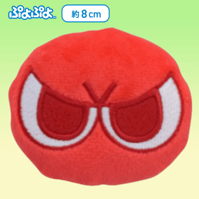 【あかぷよ】ぷよぷよ　マスコットバッジ