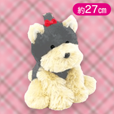 【グレー】くったりヨーキーファニーJB