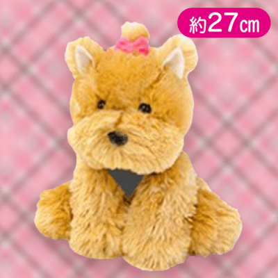 【ブラウン】くったりヨーキーファニーJB