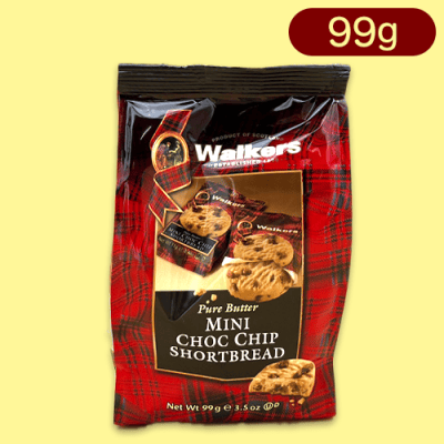 【チョコチップ】WALKERS 99g フローパック※賞味期限:2023/10