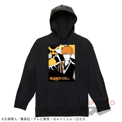 【ブラック】BLEACH 千年血戦篇 パーカー