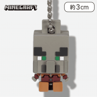 【ピリジャー】マインクラフト ラバぷちマスコット〜アレックス・スティーブ・アレイ・ピリジャー・ウィッチ〜