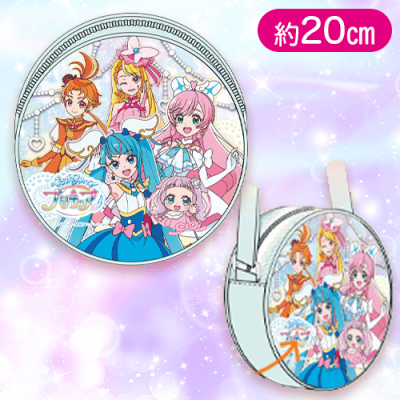 【ミント】ひろがるスカイ！プリキュアラウンドショルダーバッグ