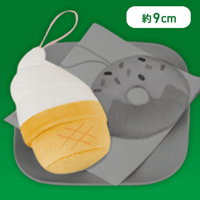 【ソフトクリーム】FANS ファストフードマスコット