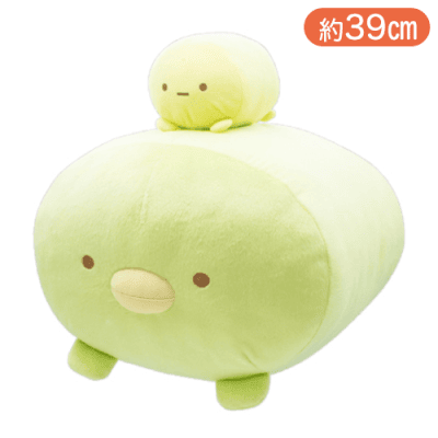 すみっコぐらし みにっコといっしょにうつぶせぬいぐるみXL プレミアム ぺんぎん？