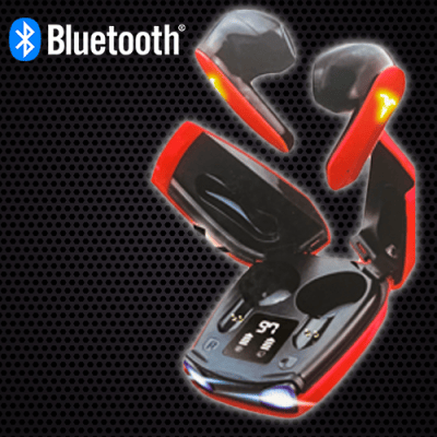 【レッド】BTイヤホンガル