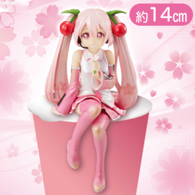 初音ミクぬーどるストッパーフィギュアー桜ミク2022 パールver.ー