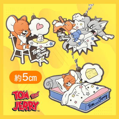 【Bセット】トムとジェリー グロウラバーストラップ