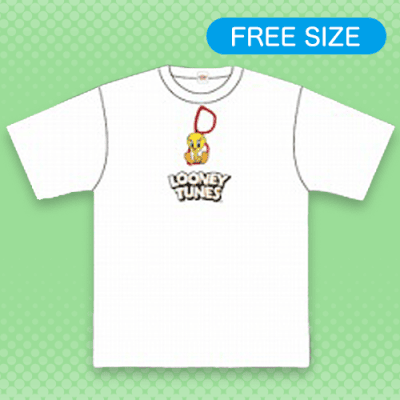 【ホワイト】トゥイーティー Tシャツ