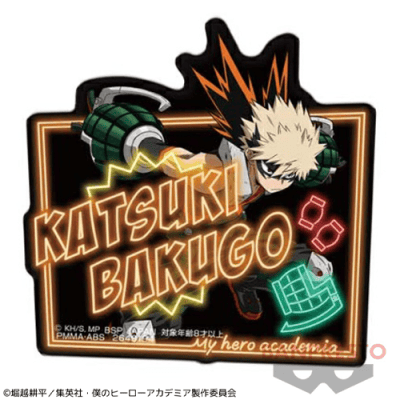 【爆豪勝己】僕のヒーローアカデミア アクリルバッジ