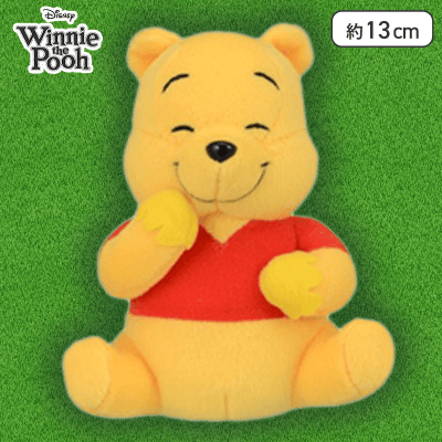 【はちみつを食べる】くまのプーさん　はちみつ大好きぬいぐるみ