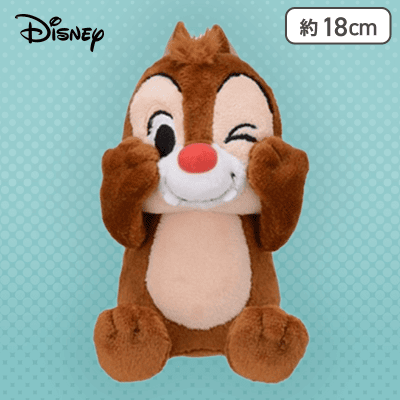【デール】ミッキー＆フレンズ　照れポーズぬいぐるみ