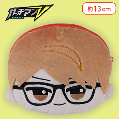 【頭巾無し】ガッチマンV　モアプラスフェイスポーチ