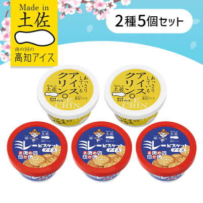 【5個セット】高知のおやつアイス