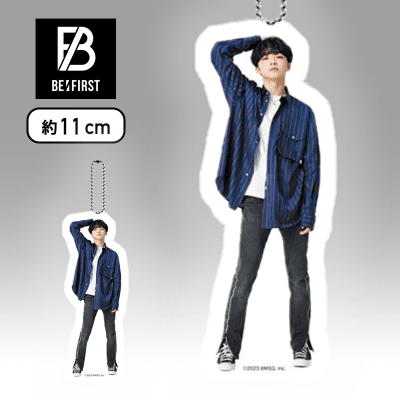 【RYUHEI】BE:FIRST　クリアキーチェーンVol.2