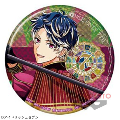 【百】アイドリッシュセブン ホログラム缶バッジ〜ONLY ONCE ONLY 7TH.
