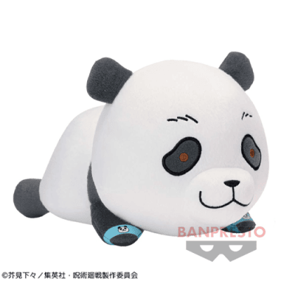 【パンダ】呪術廻戦 でっかいぽふっとくつろぎぬいぐるみ〜パンダ・夏油傑〜