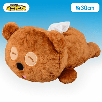 【ティム】ミニオン　プレミアムティッシュボックスカバー“ティム＆フラッフィ”