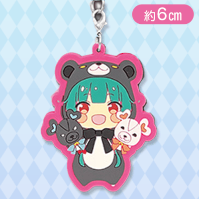 【ユナピンク】くまクマ熊ベアー ラバーマスコット