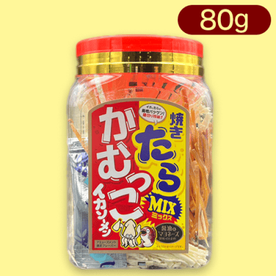 【焼きたらイカソーメン】ミニ角ポット※賞味期限:2023/8/15