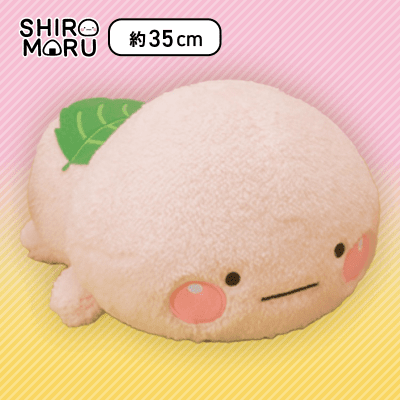 【単品配送不可】【ピンク】しろまる桜餅BIGぬいぐるみ
