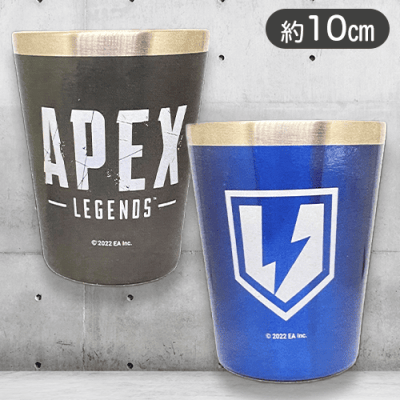 【ブラック&ブルー】APEX LEGENDS ステンレスタンブラー 