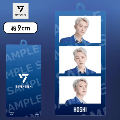 【HOSHI】SEVENTEEN　モアプラスアクリルキーチェーン