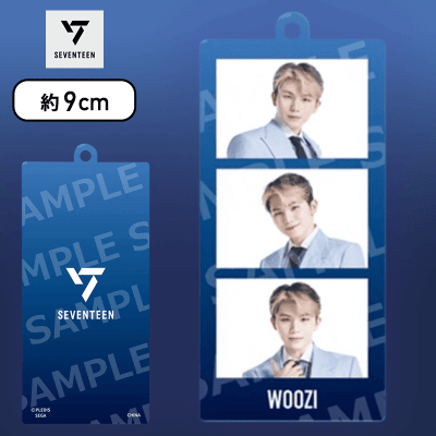 【WOOZI】SEVENTEEN　モアプラスアクリルキーチェーンVol.2