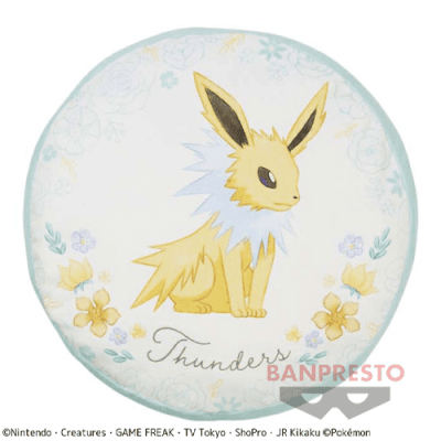 【サンダース】ポケットモンスター リバーシブルクッション〜Floral Ensemble〜vol.2