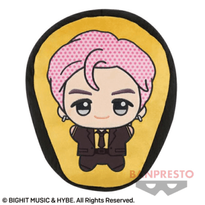 【RM（イエロー）】TinyTAN Butter ちびぐるみダイカットクッションvol.1