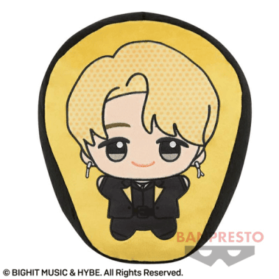 【Jimin（イエロー）】TinyTAN Butter ちびぐるみダイカットクッションvol.2