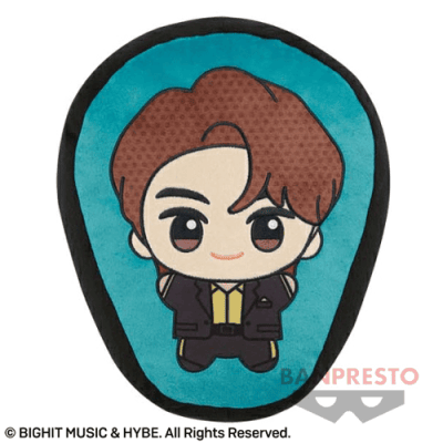 【Jin（グリーン）】TinyTAN Butter ちびぐるみダイカットクッションvol.1