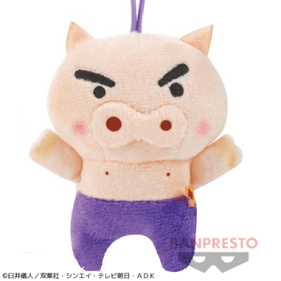 【ぶりぶりざえもん】クレヨンしんちゃん ぬいぐるみマスコット〜連れてってほしいゾ〜