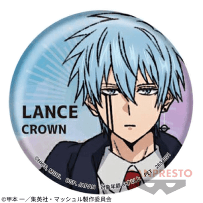 【単品配送不可】【ランス】マッシュル-MASHLE- 缶バッジ