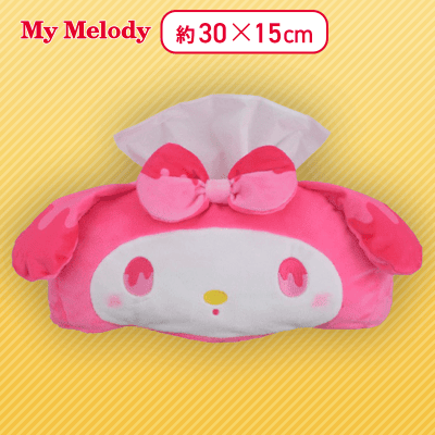 【マイメロディ】マイメロディ　プレミアムティッシュボックスカバー　〜メルティ〜