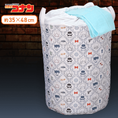 【総柄】名探偵コナン　プレミアムランドリーバッグ