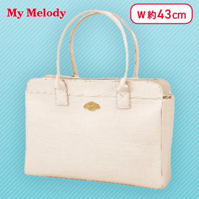 【マイメロディ】 マイメロディクロミ クロコダイル風ショルダーバッグP＆W