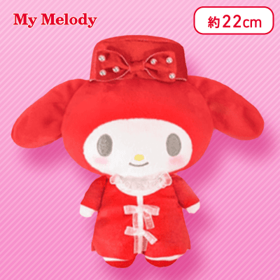 【マイメロディ（レッド）】マイメロディ・クロミ 旅するマイメロディ＆クロミぬいぐるみ〜season1〜