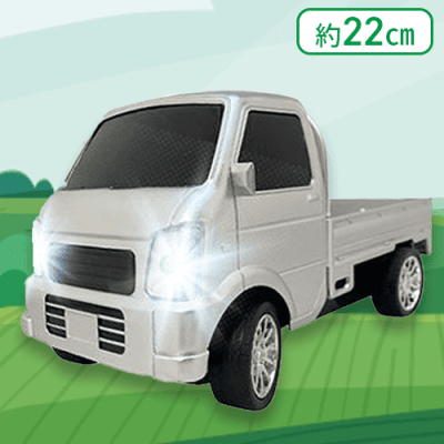 【シルバー】RCカスタム軽トラック