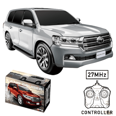 【シルバー】RC TOYOTA LAND CRUISER 6