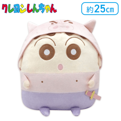 【しんのすけ×ぶりぶりざえもん】クレヨンしんちゃんペールトーン抱きぐるみL（変身Ver.2）